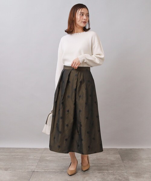UNTITLED（アンタイトル）の「◇【1枚で着映える／洗える】ドット柄