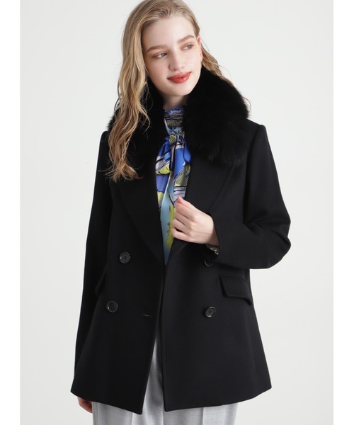 い*ん様 希少 FOXEY BOUTIQUE コート セットアップ カシミヤ90 - FOXEY