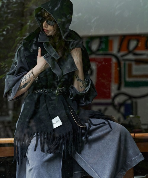JOSE MOON（ジョゼムーン）の「HOODIE URALE TREMCH COAT/フーディ