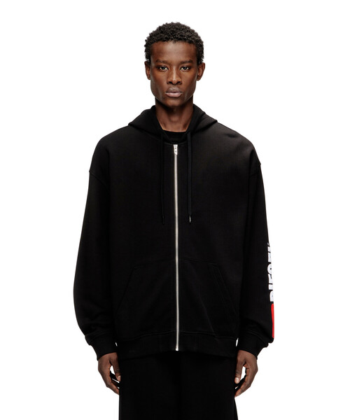 メンズ ジップアップパーカー S-BOXT-ZIP-HOOD-DIV（パーカー