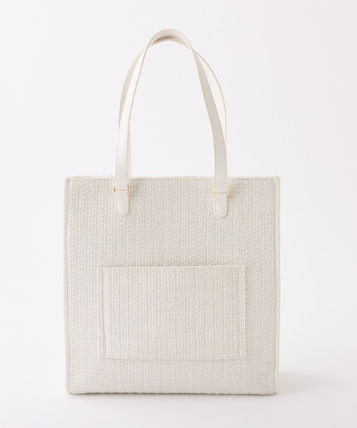 WEB限定/【LouLoumei】ハートチャーム付きトートバッグ／キャリーオン