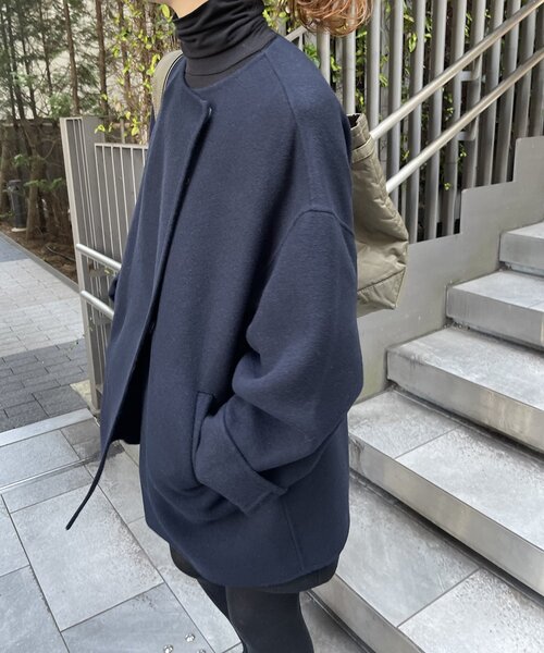 Spick & Span（スピックアンドスパン）の「リバーオープンカラーミドル