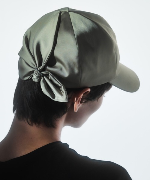 IRIS 47】horn satin cap/ホルン サテン キャップ（キャップ）｜IRIS47