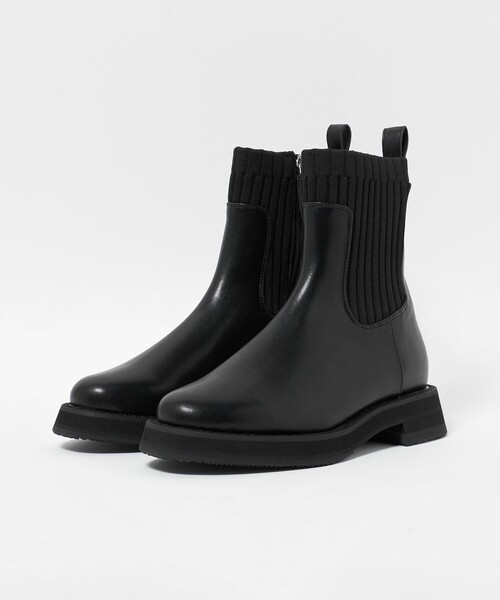 セール】ストレッチ ショートブーツ / サイドゴア 撥水（ブーツ