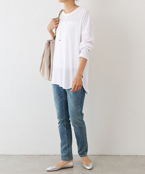 BEARDSLEY（ビアズリー）の「強撚ロングスリーブTシャツ（Tシャツ