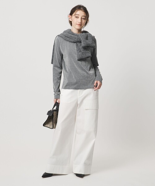 ラメ ロングスリーブ カットソー（Tシャツ/カットソー）｜UNITED