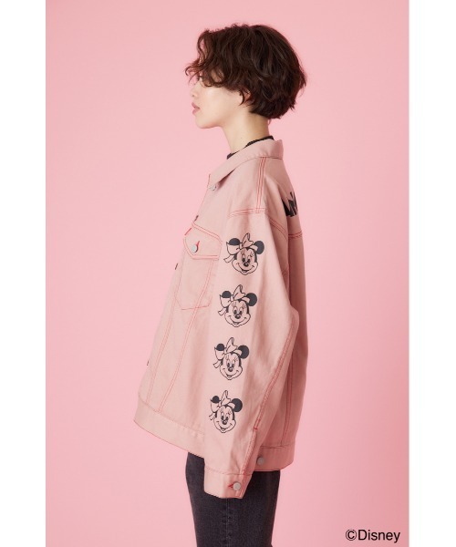 ミッキー＆ミニー)デニムジャケット（デニムジャケット）｜RODEO