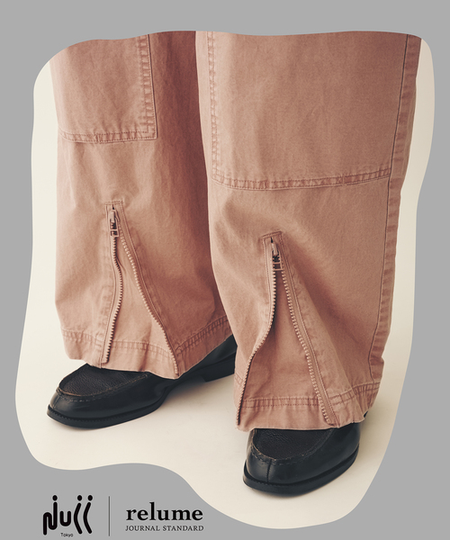 NULL TOKYO / ヌル トウキョウ 別注 アウトサイド ロング パンツ