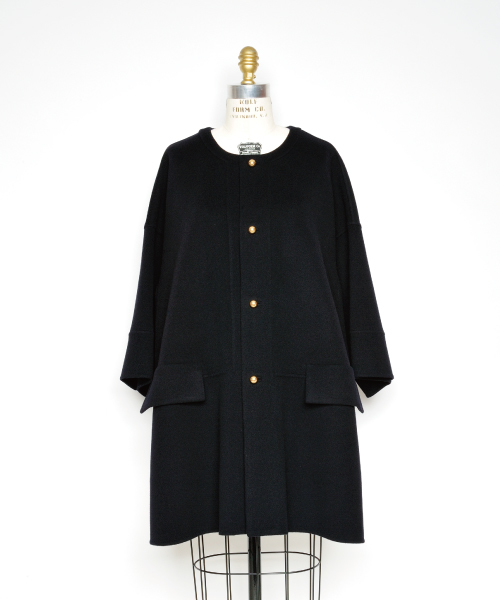 Drawer（ドゥロワー）の「Drawer ダブルフェイス ドロップショルダー