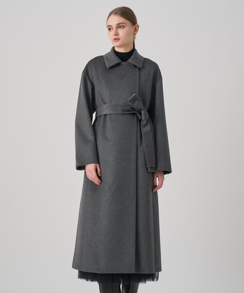 カシミヤステンカラーコート（トレンチコート）｜ANAYI（アナイ）の