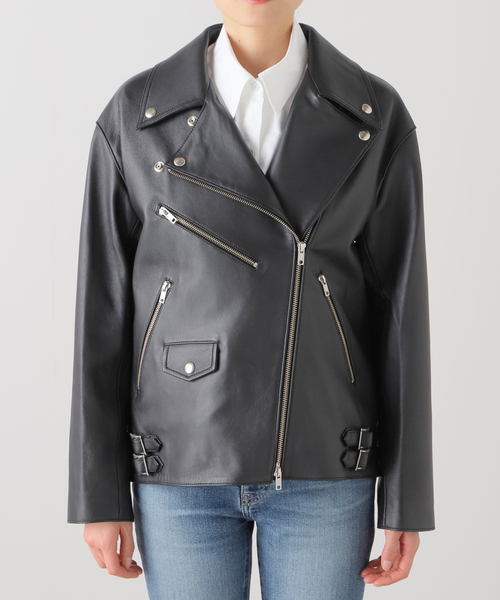 Spick & Span（スピックアンドスパン）の「レザーライダースジャケット