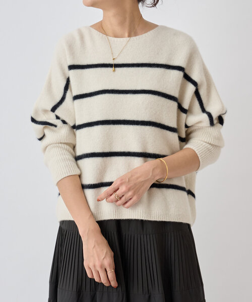 BEARDSLEY（ビアズリー）の「FOXウール後ろボタンニット（カーディガン