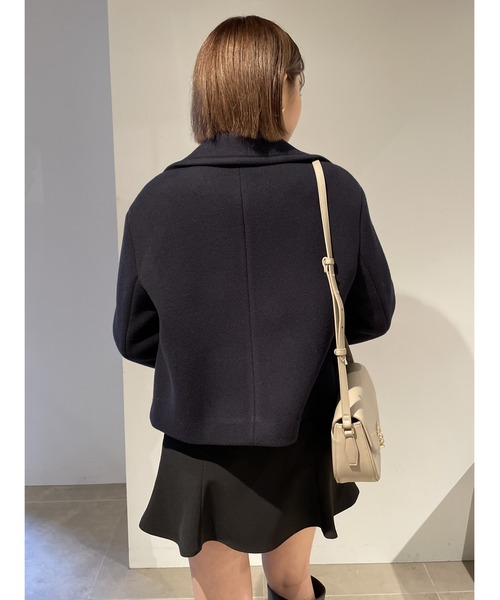 SNIDEL（スナイデル）の「ウールショートPコート（その他アウター