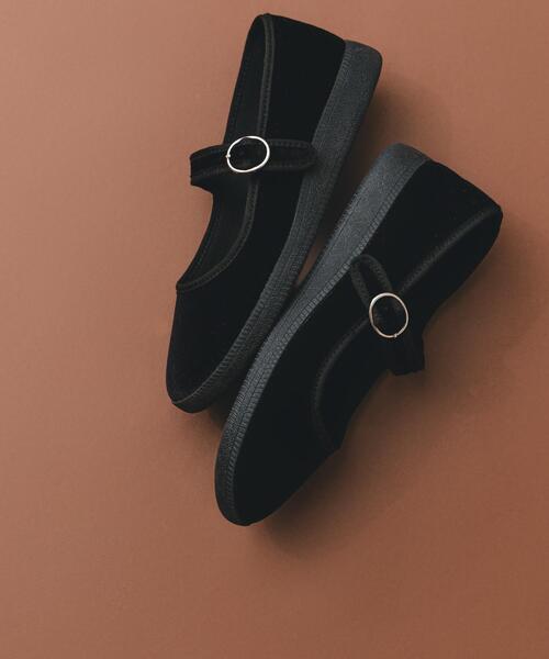 撥水ベロア2WAYメリージェーン（その他シューズ）｜RODE SKO（ロデスコ