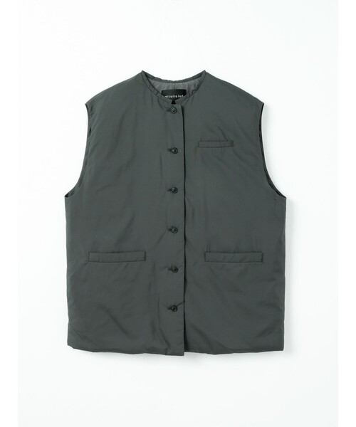 mizuiroind（ミズイロインド）の「mizuiro ind ダウンジレ（ベスト