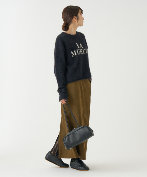 セール】フォックス混LA MUETTE ロゴニット（ニット/セーター）｜IENA