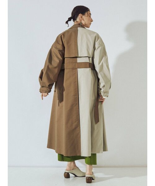 UN3D.（アンスリード）の「ステッチトレンチコート（トレンチコート