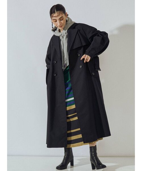 UN3D.（アンスリード）の「ステッチトレンチコート（トレンチコート