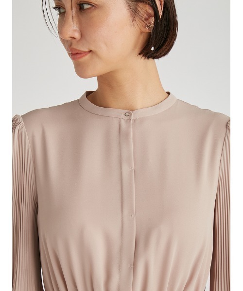 CELFORD（セルフォード）の「ボウタイプリーツワンピース（ワンピース