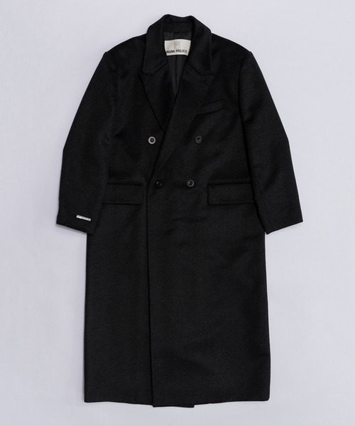 カシミアビーバーダブルチェスターコート / Cashmere Beaver Double