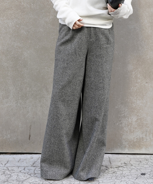 CELERI（セルリ）の「CELERI TWEED パンツ（スラックス）」 - WEAR