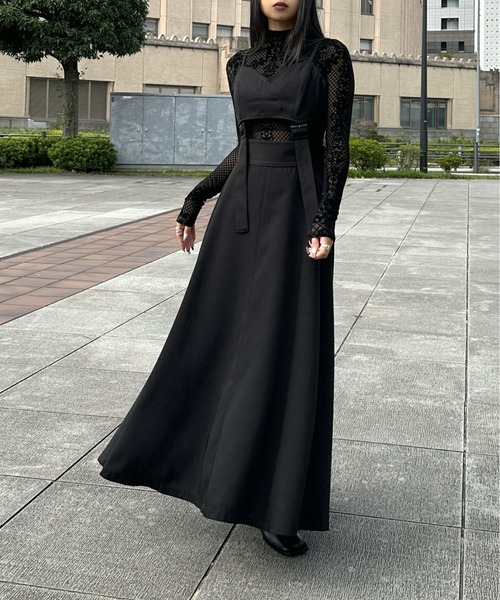 セール】【LVEU.】オリジナルビスチェフレアワンピース / ワンピース