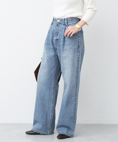 Deuxieme Classe（ドゥーズィエムクラス）の「追加タックバギーデニム