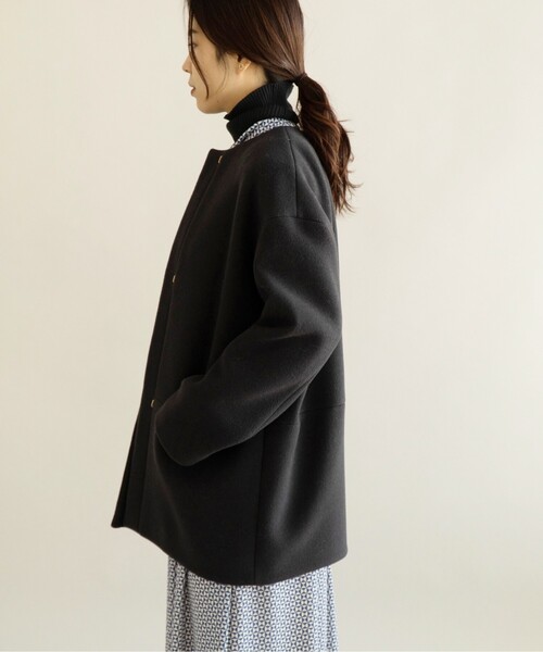 UNTITLED（アンタイトル）の「◇ノーカラーコクーンコート（ノーカラー