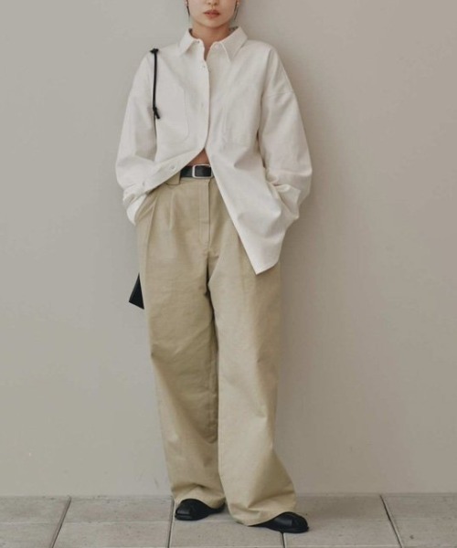 TODAYFUL（トゥデイフル）の「TODAYFUL Cottontwill Over Shirts