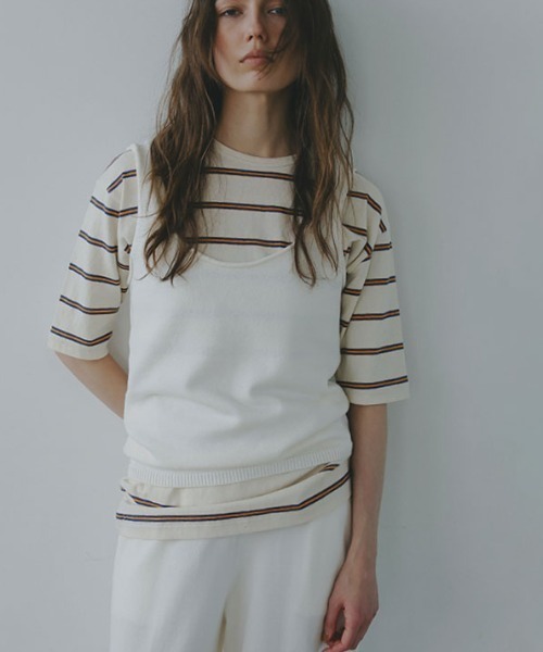 リリヤーンニットタンクトップ（ニット/セーター）｜ETRE TOKYO