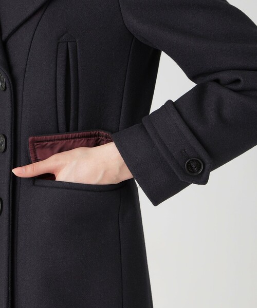 LOVELESS（ラブレス）の「Milior別注カラーPコート（ピーコート）」 - WEAR