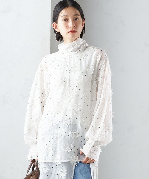 セール】【SHIPS別注】crinkle crinkle crinkle:エンブロイダリー