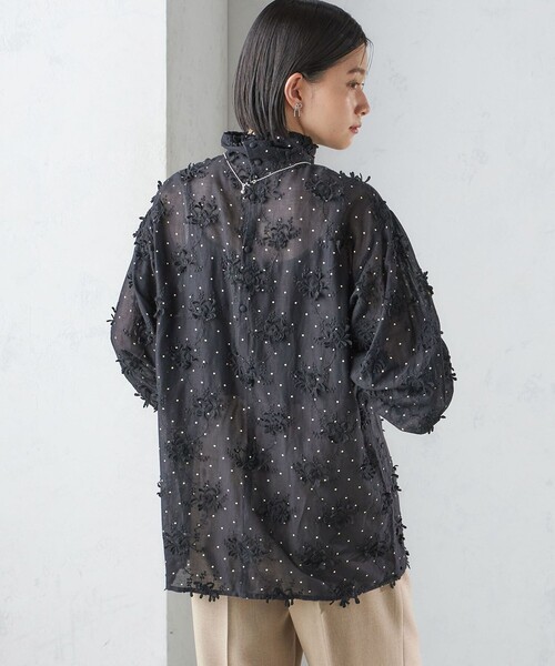 セール】【SHIPS別注】crinkle crinkle crinkle:エンブロイダリー