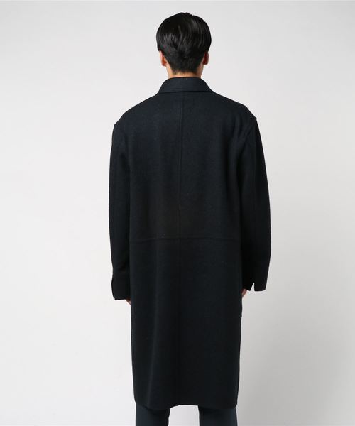 MHL.（エムエイチエル）の「HEAVY WOOL MELTON（ステンカラーコート