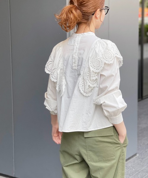 Spick & Span（スピックアンドスパン）の「≪WEB限定追加2≫スカラ刺繍