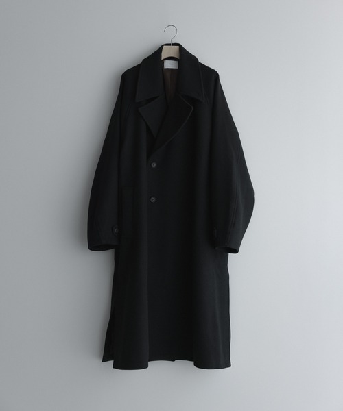 WOOL OVERSIZE LONG COAT (3way) / ウールオーバーサイズロングコート