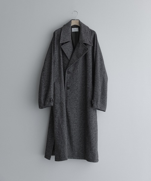 WOOL OVERSIZE LONG COAT (3way) / ウールオーバーサイズロングコート