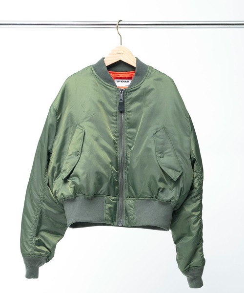 TOP KHAKI】MA-1ナイロンショートジャケット | ジョンブル公式通販