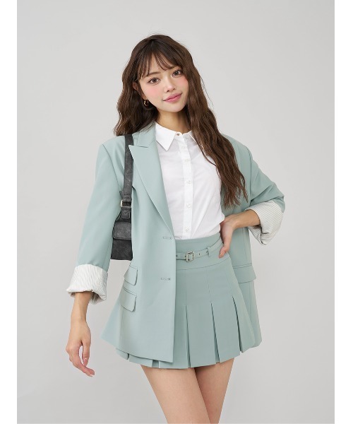 セール】アシメポケットテーラードジャケット（テーラードジャケット