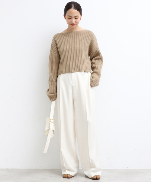 Deuxieme Classe（ドゥーズィエムクラス）の「Cropped Wide リブ プル