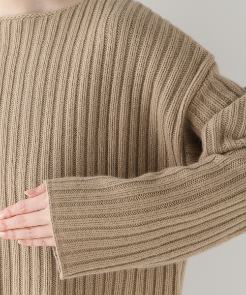 Deuxieme Classe（ドゥーズィエムクラス）の「Cropped Wide リブ プル