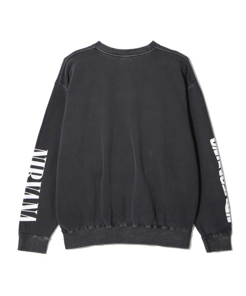 NIRVANA/ニルヴァーナ/NEVERMIND SWEAT CREW/コラボスウェット《メンズ
