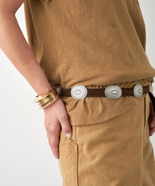 PUNTOVITA/プントヴィータ】CONCHO BELT（ベルト）｜Puntovita（プント