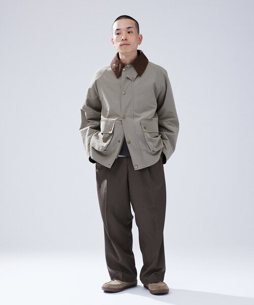 Barbour（バブアー）の「BARBOUR / バブアー 417別注 Short BEDALE