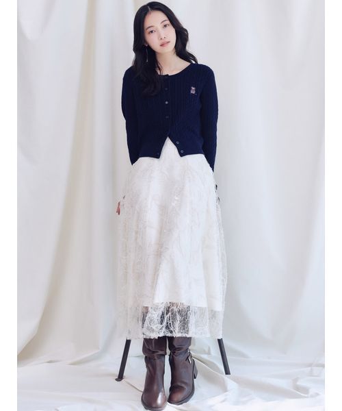 セール】エンブロイダリースカート（スカート）｜SNIDEL（スナイデル