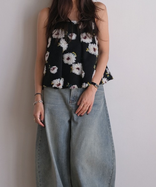 AKTE（アクテ）の「ボアキャミソール（シャツ/ブラウス）」 - WEAR