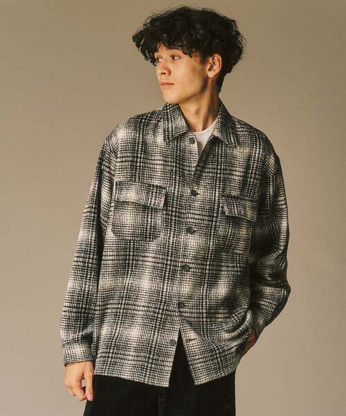 セール】シャギー チェック シャツ（シャツ/ブラウス）｜417 EDIFICE