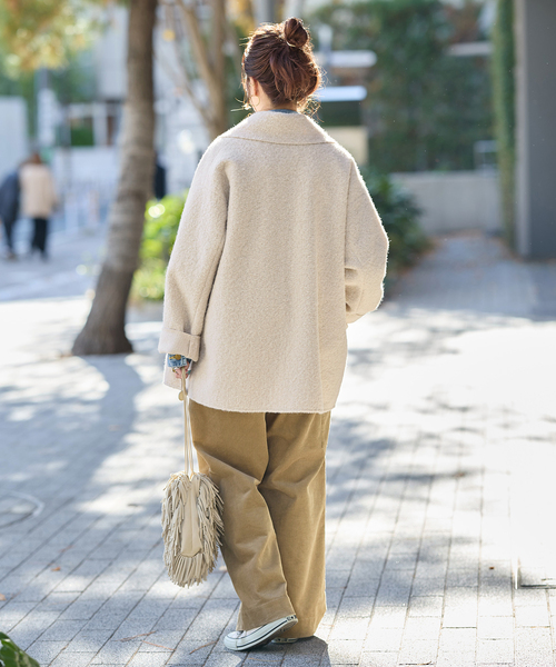 ブークレージャージ着流しコート（その他アウター）｜B.C STOCK（ベー