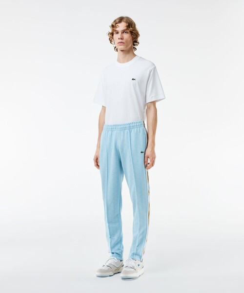 サイドテーピングモノグラムジャカードトラックパンツ（スウェット