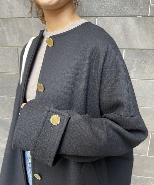 Traditional Weatherwear 別注 MALTON N/C（ノーカラーコート）｜Spick